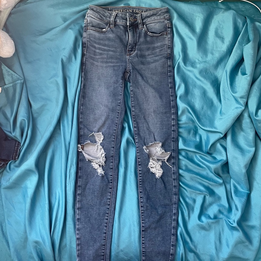 American eagle jeans with holes